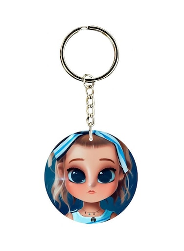 Anime Character Printed Keychain