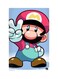 Printed Fridge Magnet Multicolour 8.5x0.4x5.5cm