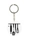 Printed Single Sided Keychain