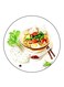 Noodles Printed Fridge Magnet Multicolour
