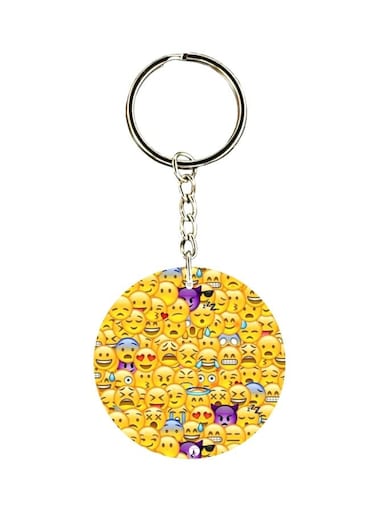 Emoji Printed Keychain