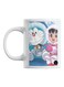 Doraemon Printed Mug White/Blue/Pink