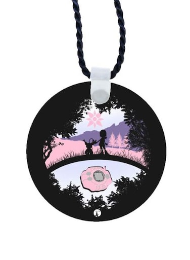 Printed Car Mirror Pendant