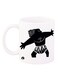 Disney Design Mug White/Black 12ounce