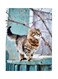 Metal Plate Of A Cat Poster Multicolour
