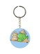 Dinosaur Printed Keychain