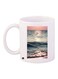 Sea Printed Coffee Mug White/Grey/Pink