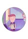 Anime Chibi Maruko Chan Printed Fridge Magnet Multicolour