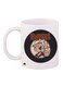 Popeye Printed Coffee Mug White/Black/Red 11ounce
