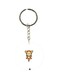 Tiger Printed Double Sided Keychain