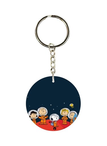 Cartoon Themed Dual Sided Keychain