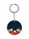 Cartoon Themed Dual Sided Keychain