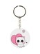 Single Sided Cartoon Themed Keychain