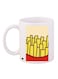 French Fries Printed Coffee Mug White/Yellow/Red 11ounce