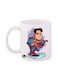 Superman Printed Mug White/Blue/Red 12ounce