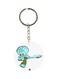 Cartoon Printed Double-Sided Keychain