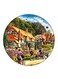 Town Printed Fridge Magnet Multicolour