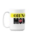 Premium Printed Ceramic Coffee Mug White 350ml