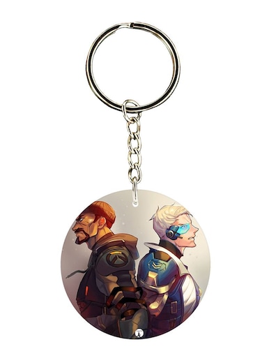Overwatch Game Printed Keychain