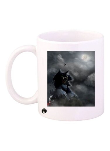 Assassin's Creed Printed Coffee Mug White/Grey