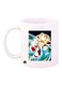 Sonic Character Printed Mug White/Yellow/Green