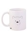 Cartoon Printed Coffee Mug White/Black 11ounce