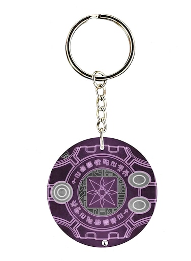 The Anime Digimon Double Side Printed Keychain