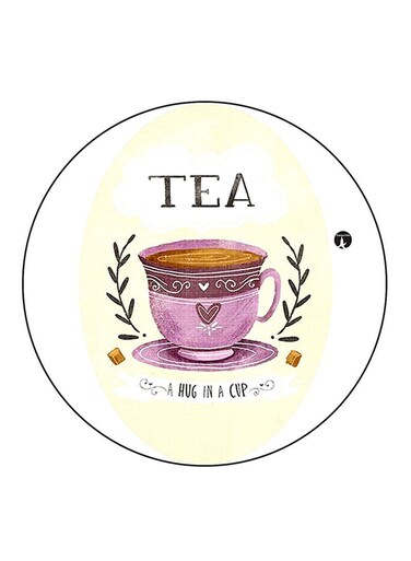 Tea Printed Fridge Magnet Multicolour