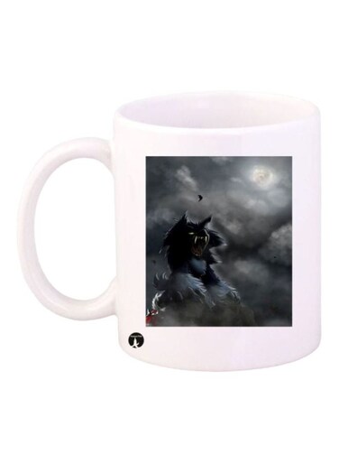 Assassin's Creed Printed Coffee Mug White/Grey
