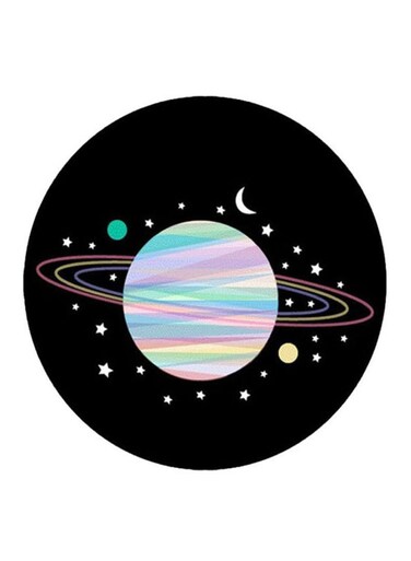 Planet Themed Black/Green/White