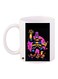 Cartoon Thanos Printed Coffee Mug White/Pink/Black
