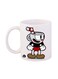Cuphead Video Game Printed Mug White/Black/Red 12ounce