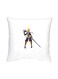 Mobile Legends Printed Decorative Cushion White/Blue/Yellow 16x16inch