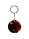Rose Printed Dual Sided Keychain
