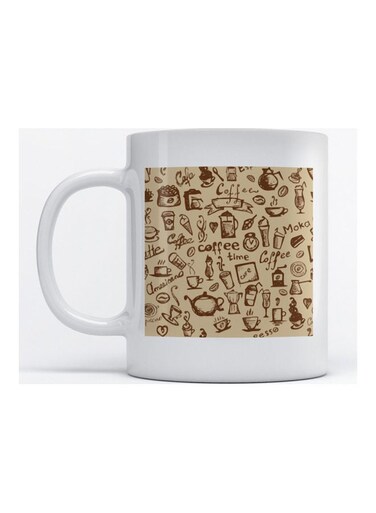 Mug Coffee Lovers for Coffee and Tea White