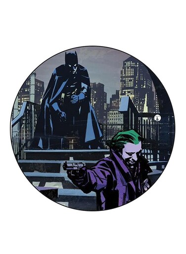 Batman Printed Fridge Magnet Round Multicolour