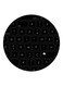 Keyboard Printed Fridge Magnet Black/White 5.5cm