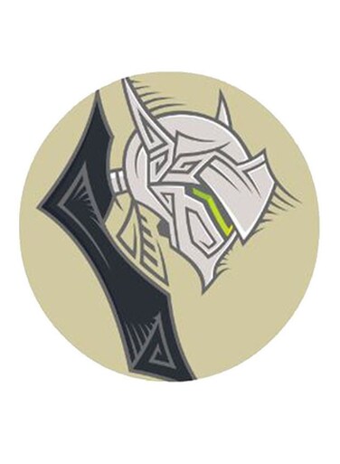 Overwatch Video Game Character Beige/Grey
