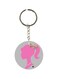 Girl With Necklace Themed Keychain
