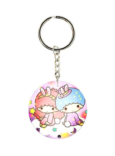 Cartoon Printed Keychain