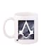 Assassin's Creed Video Game Character Printed Mug White/Grey Standard Size
