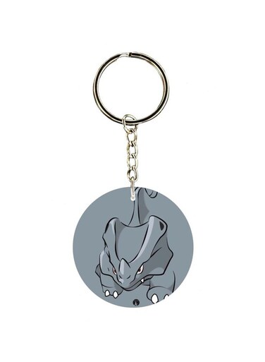 Cartoon Printed Keychain