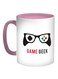Game Geek Printed Coffee Mug Pink/White/Black