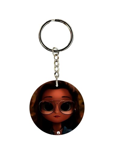 Cartoon Printed keychain