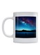 Night Sky Printed Coffee Mug White/Blue/Black