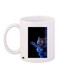 Anime Printed Coffee Mug White/Black/Blue 11ounce