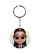 Cartoon Themed Dual Sided Keychain