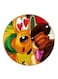 Disney Printed Fridge Magnet Round Multicolour