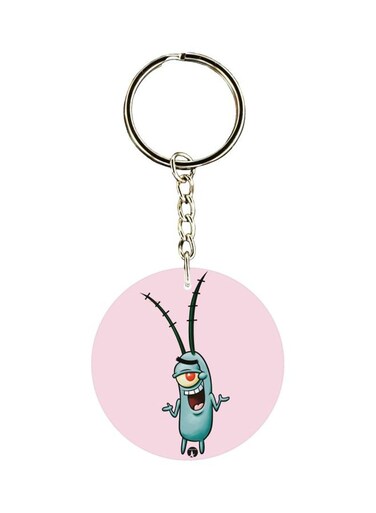 Cartoon Printed Keychain