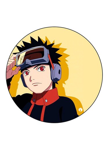 Anime Naruto Printed Fridge Magnet Multicolour